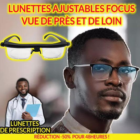 Lunettes de Vue Réglables - ClearView™